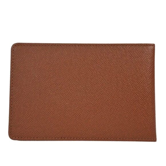 Louis Vuitton Brown Taiga Card Case - Picture 2 of 7